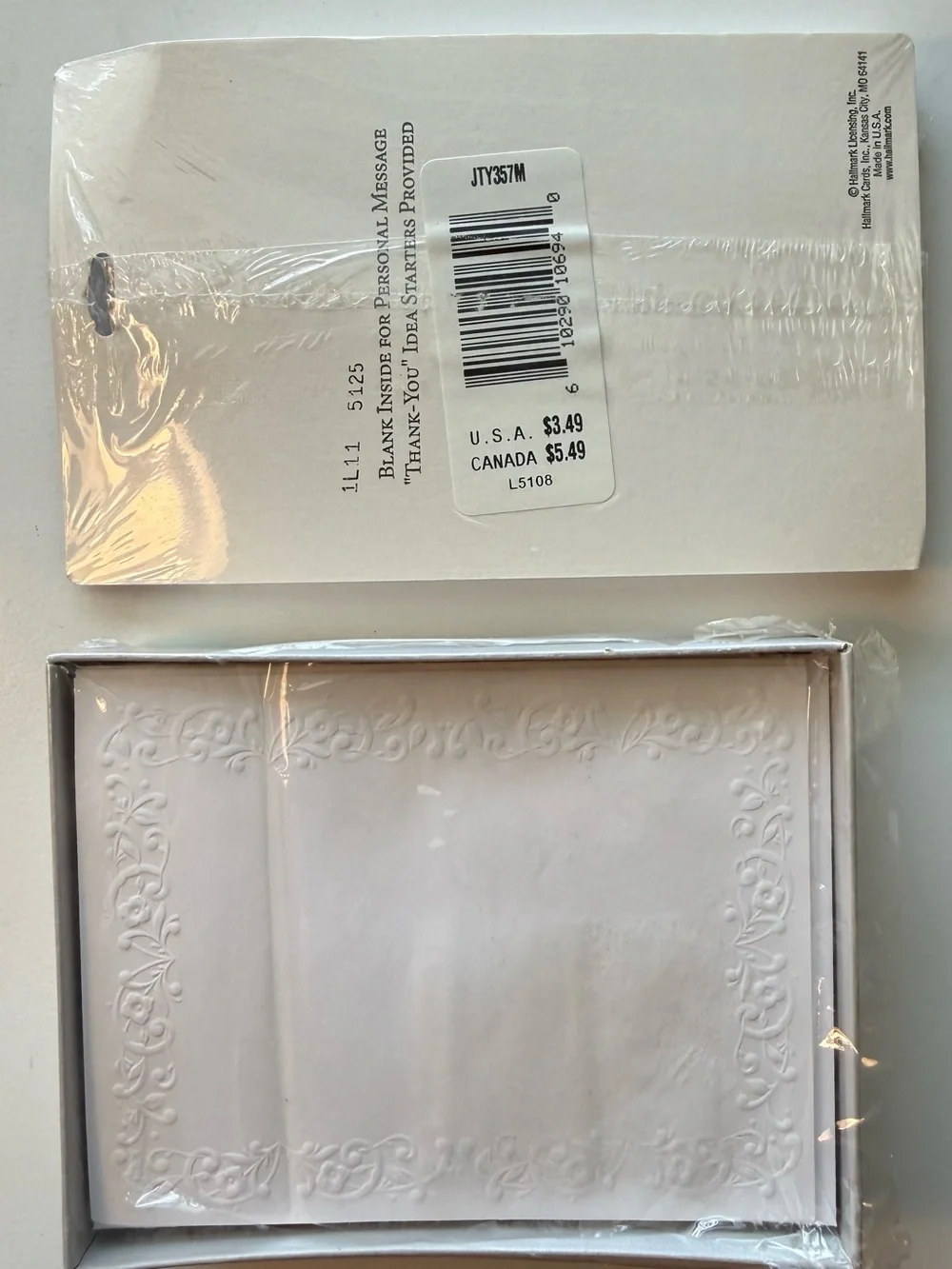 Hallmark thank you